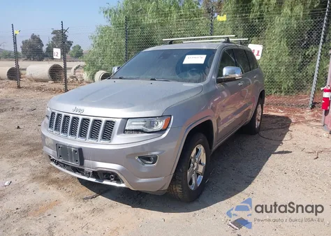 2014 Jeep Grand Cherokee Overland из США, поврежденный, VIN 1C4RJFCM4EC413468